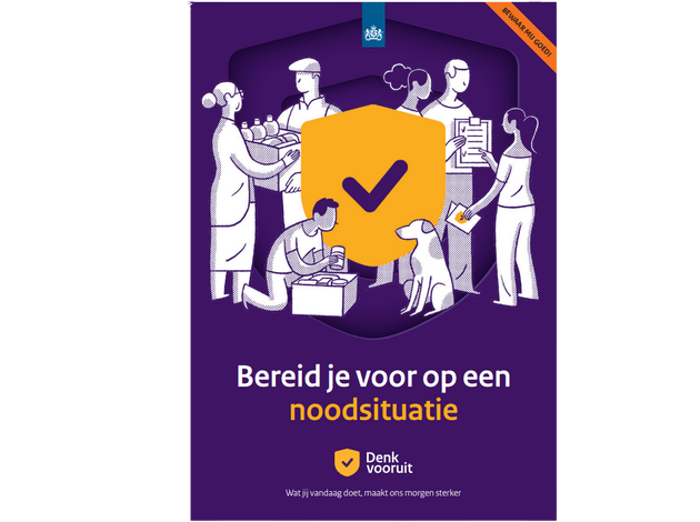 Bereid je voor op een noodsituatie boekje