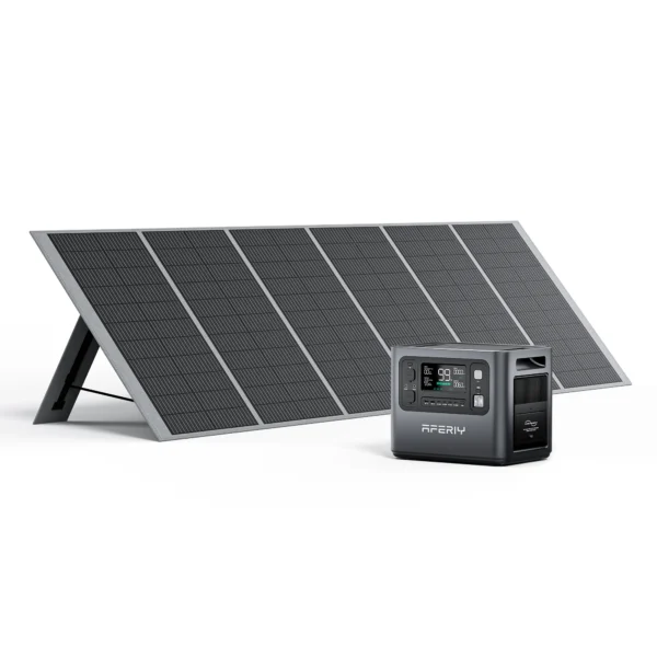 2400W powerstation + 400W zonnepaneel