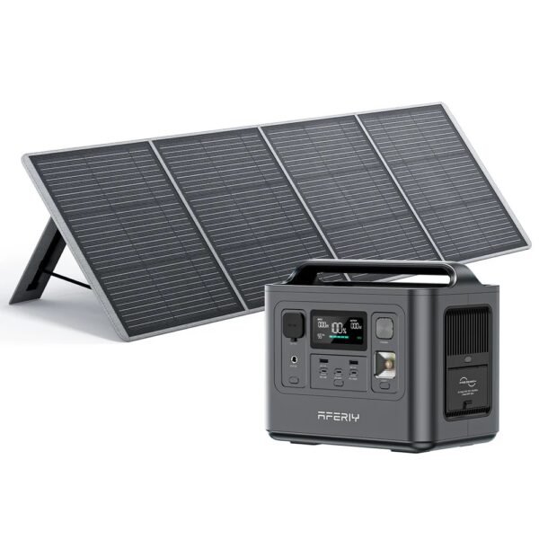 800W powerstation + 200W zonnepanneel