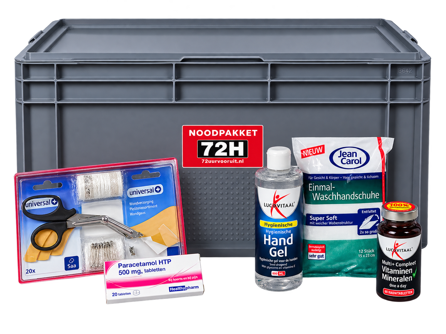 EHBO en hygiëne in het Noodpakket 72H